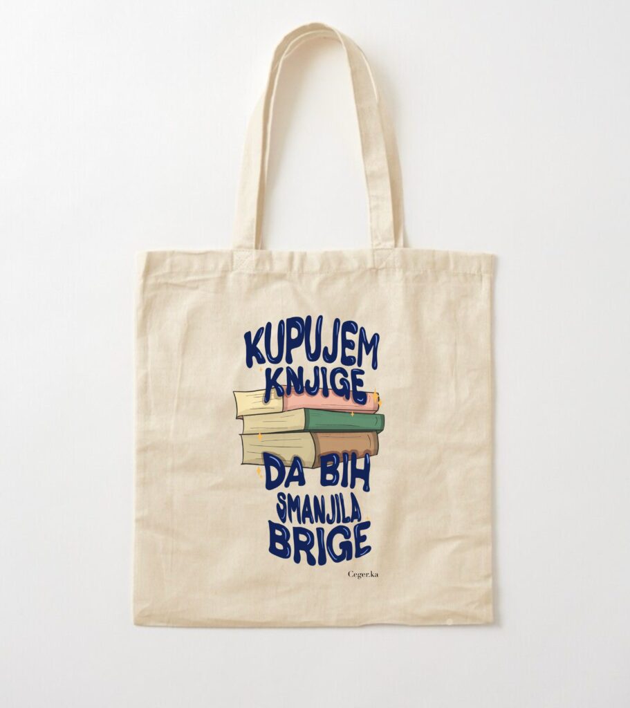 Ceger - Kupujem knjige da bih smanjila brige