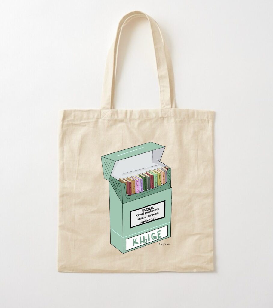 Ceger - Paklica sa knjigama