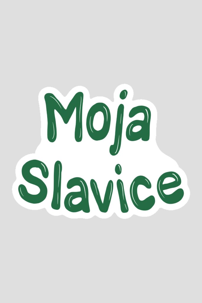 Stiker - moja Slavice