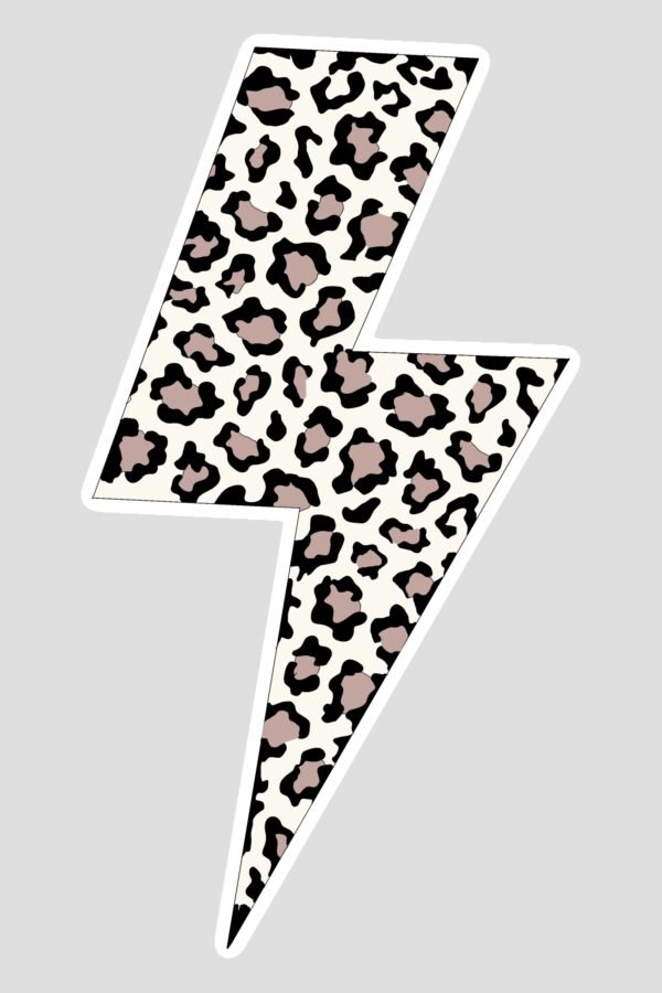 Stiker - leopard munja