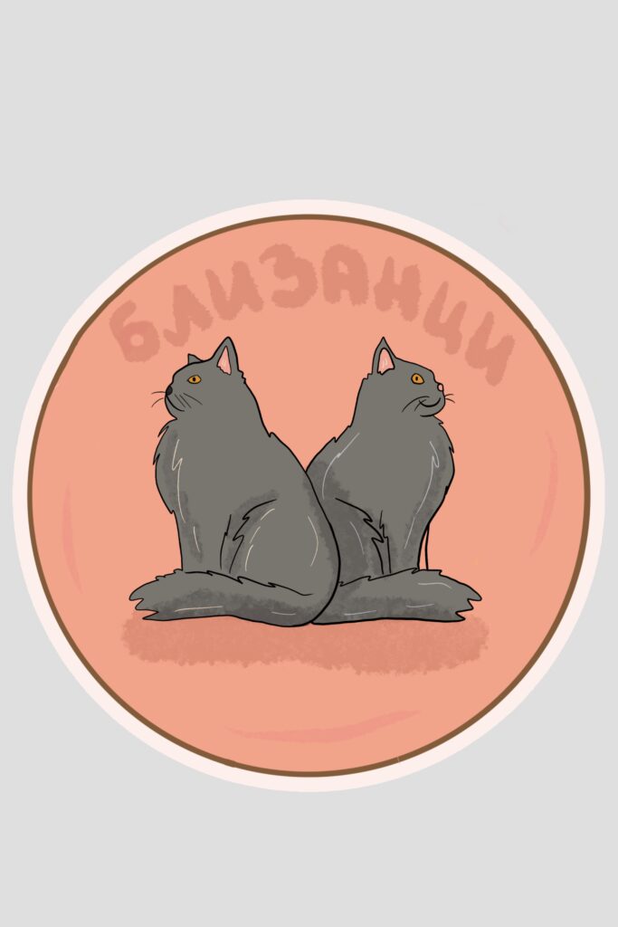 Stiker - blizanci