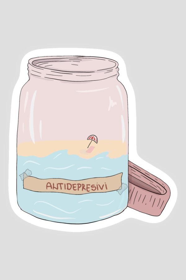 Stiker - more antidepresivi