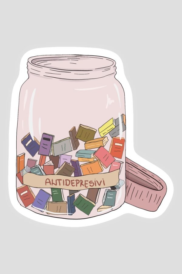Stiker - knjige antidepresivi