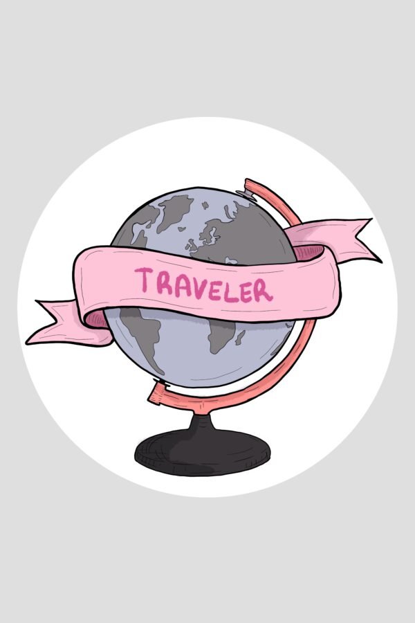 Bedž - traveler