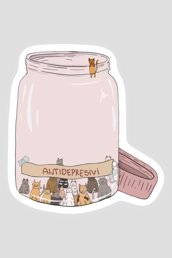 Stiker - antidepresivi mace