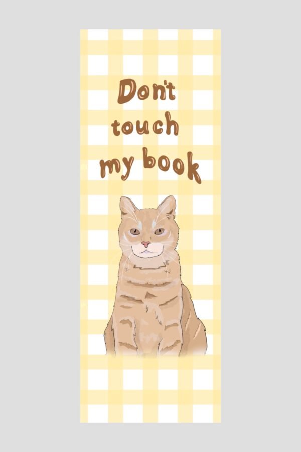 Bookmarker - don't touch my book