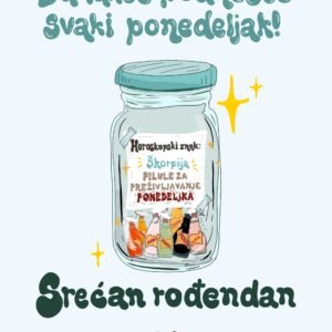 Čestitka na preklop - &scaron;korpija