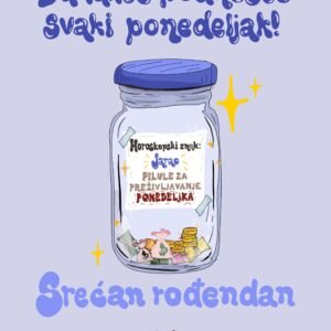 Čestitka na preklop - jarac
