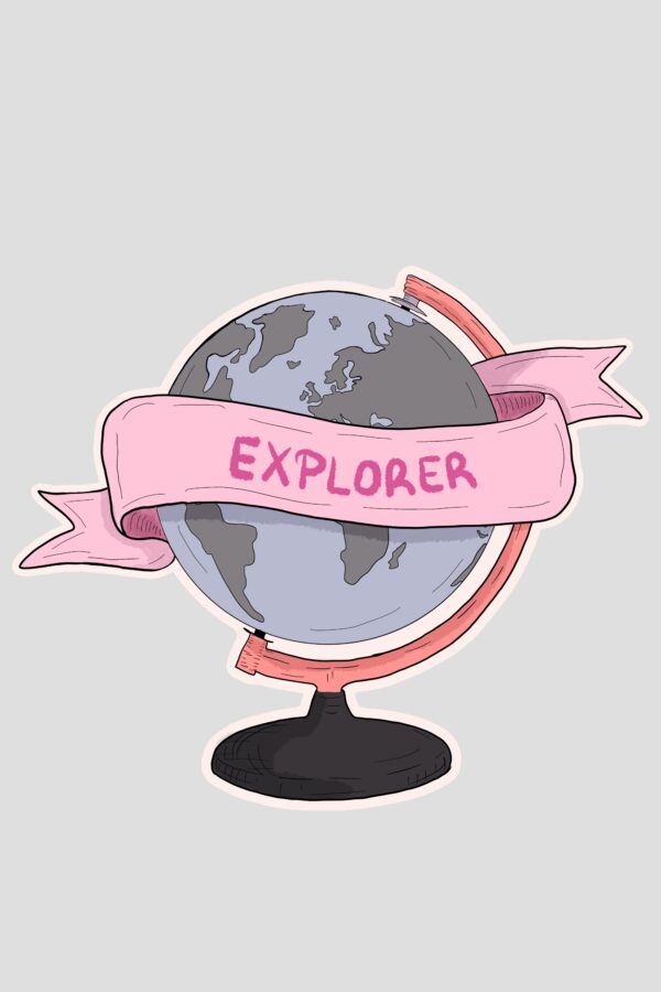 Stiker - explorer